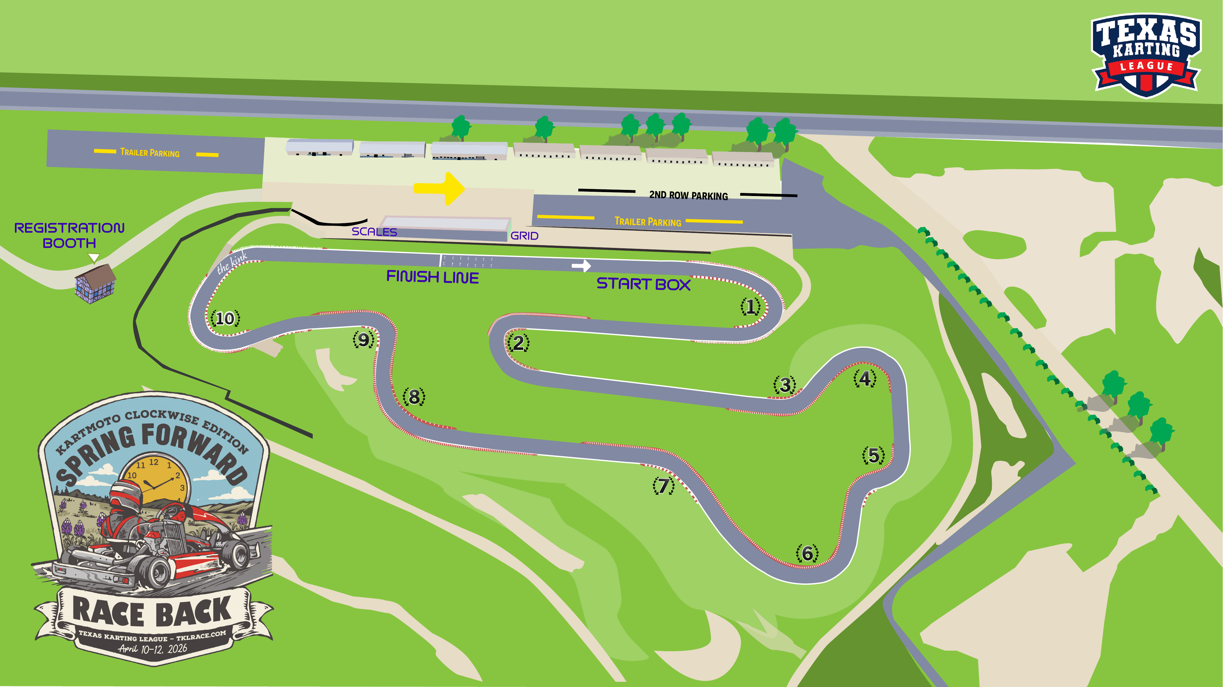 TKL track map